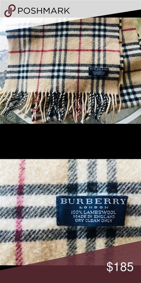 burberry lambswool scarf fake